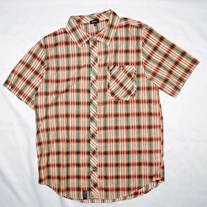 LRG WOVEN 'FIESTA' DRESS SHIRT SIZE XL